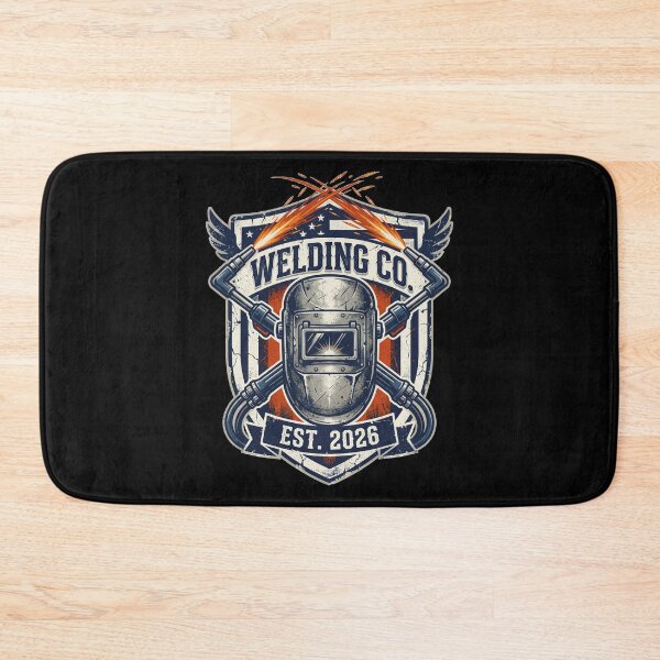 Item preview, Welding Co Est 2026 Blue Collar Pride American Crest designed and sold by FlamaC.