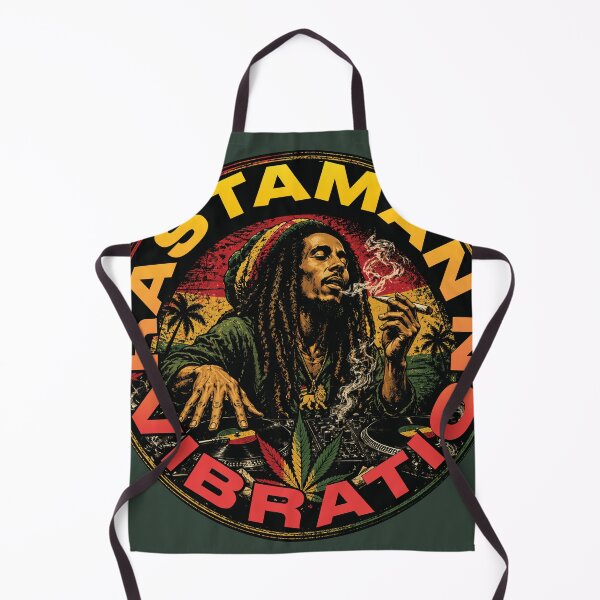 Item preview, Rastaman Vibration – Roots Reggae Circular Graphic Tee Design designed and sold by EvulAtheng Designs.