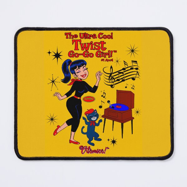 Item preview, The Ultra Cool Twist Go-Go Girl™ designed and sold by DrAtomicThunder.