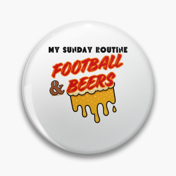 Item preview, Tampa Bay Buccaneers Sunday Football Beers designed and sold by ThatFootball12.