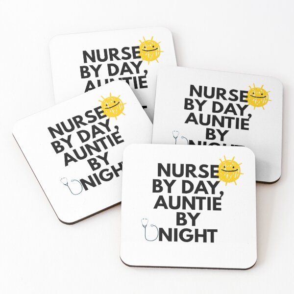 Item preview, Nurse By Day Auntie By Night designed and sold by thoppy.