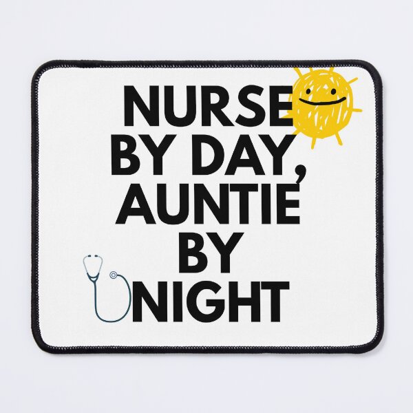 Item preview, Nurse By Day Auntie By Night designed and sold by thoppy.