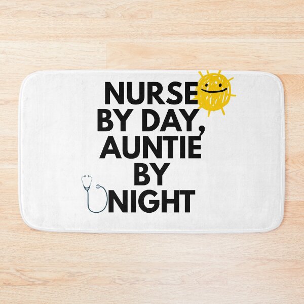 Item preview, Nurse By Day Auntie By Night designed and sold by thoppy.