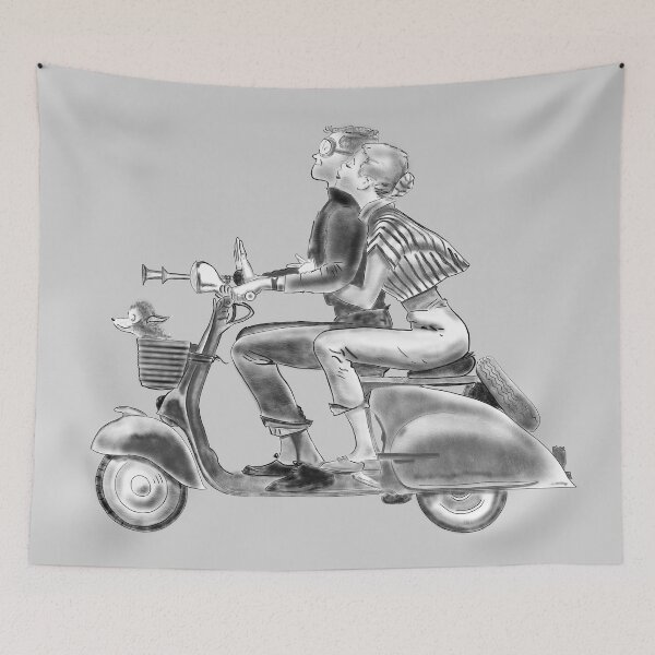 Item preview, Scooter Love designed and sold by rogue-design.
