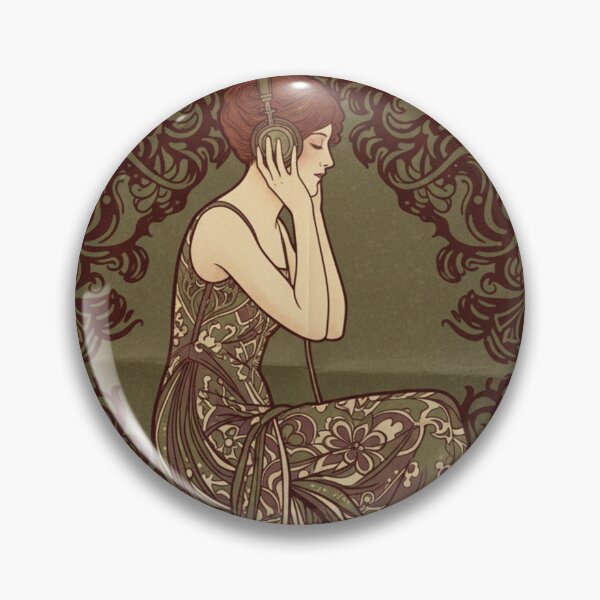 Item preview, Listen in Silence – Retro Introverted Humor designed and sold by HeyHas.