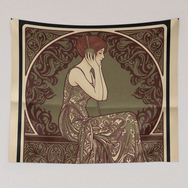 Item preview, Listen in Silence – Retro Introverted Humor designed and sold by HeyHas.