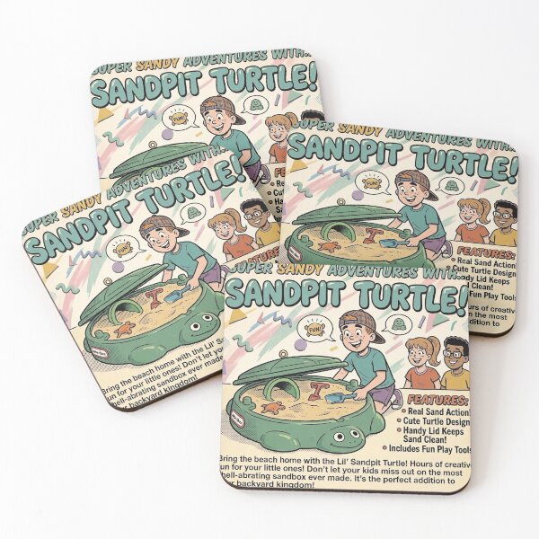 Item preview, Sandpit Turtle designed and sold by All That Jazz Store.