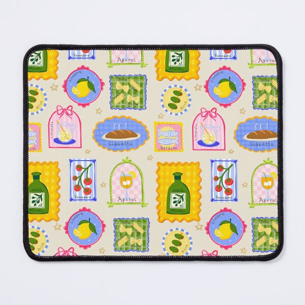 Item preview, Mosaic of Italian Mediterranean foods designed and sold by Srta Margarita.