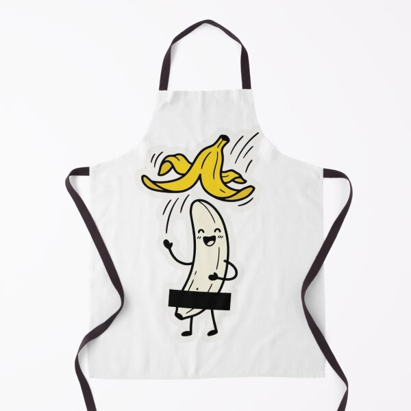 Item preview, Cute Banana Slip Cartoon Funny Sticker | Kawaii Banana Fall Design designed and sold by MxDesign-RJ.