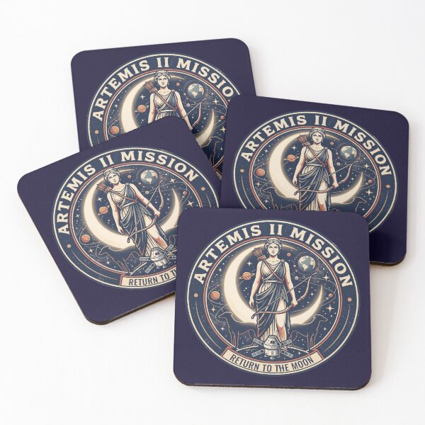 Item preview, Artemis Mission Moon Exploration Badge designed and sold by ArtsB.