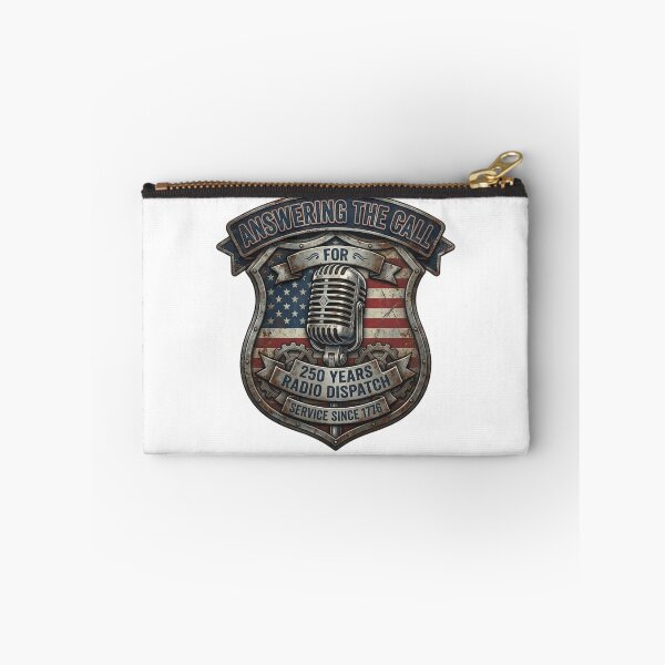 Item preview, Answering the Call – 250 Years Radio Dispatch Patriotic USA First Responder Design designed and sold by softgraphics.