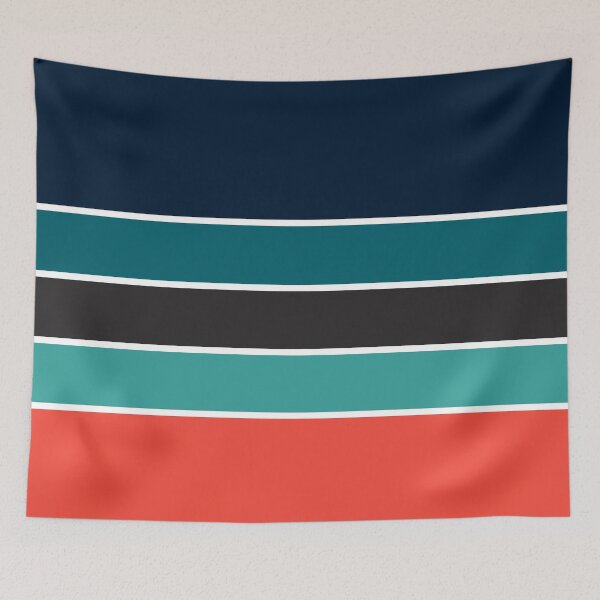 Item preview, Cool 70s British Vintage Retro Stripes designed and sold by Deutschic.