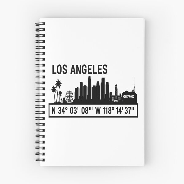 Item preview, Los Angeles Skyline Coordinates designed and sold by MKDSN.