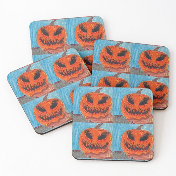 Item preview, Scary pumpkin designed and sold by Malectrashop.