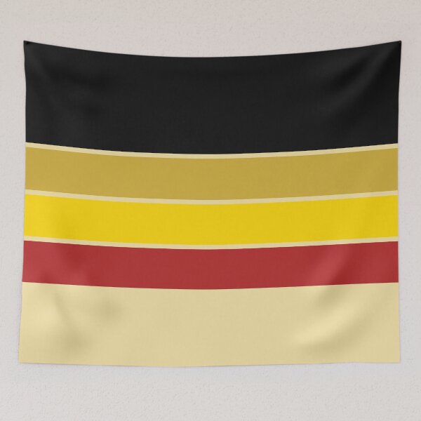 Item preview, Belgian 70s Vintage Retro Stripes designed and sold by Deutschic.