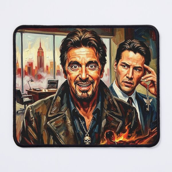 Item preview, Vanity is My Favorite Sin: The Devil's Advocate Oil Art designed and sold by Art's Diner.