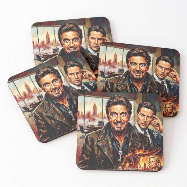 Item preview, Vanity is My Favorite Sin: The Devil's Advocate Oil Art designed and sold by Art's Diner.