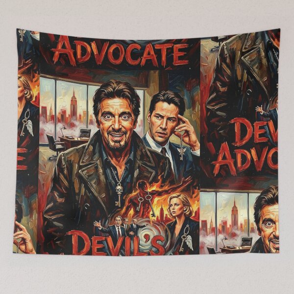 Item preview, Vanity is My Favorite Sin: The Devil's Advocate Oil Art designed and sold by Art's Diner.