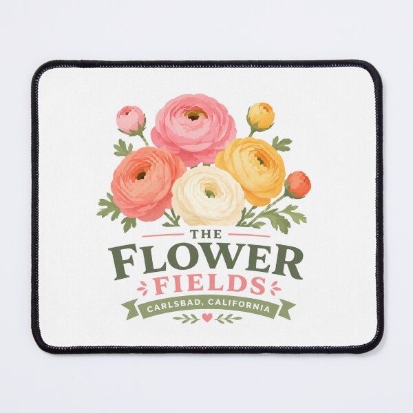Item preview, The Flower Fields – Carlsbad, California Spring Beauty designed and sold by Combat Skies.