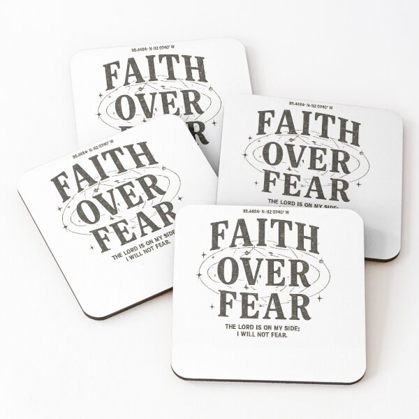 Aperçu de l'œuvre T-shirt “Faith Over Fear” Vintage | Motivation & Streetwear créée et vendue par Otmeks.