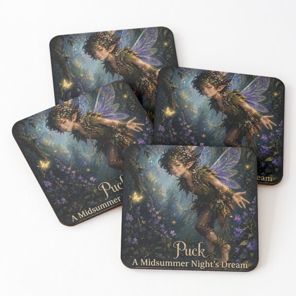 Item preview, Puck A Midsummer Night's Dream William Shakespeare Illustration - artistic design - theatre lovers designed and sold by Substance_life.