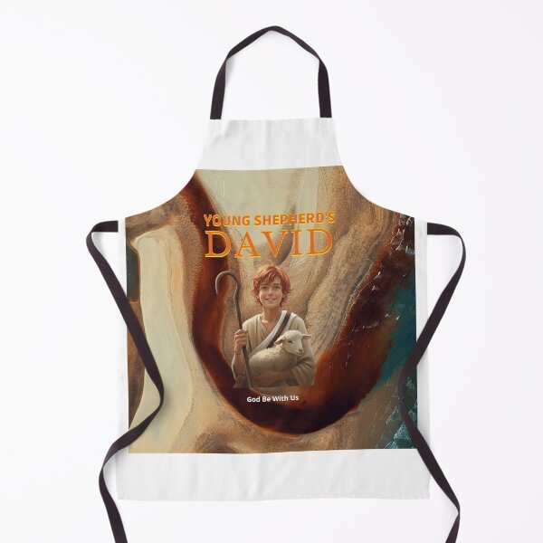 Item preview, Young Shepherd David - Biblical Art Sticker designed and sold by DavisCollection.