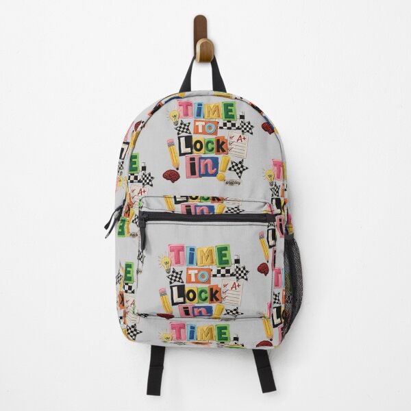 Item preview, Time To Lock In Student Testing Motivation Test Day Teacher designed and sold by gear-posters.