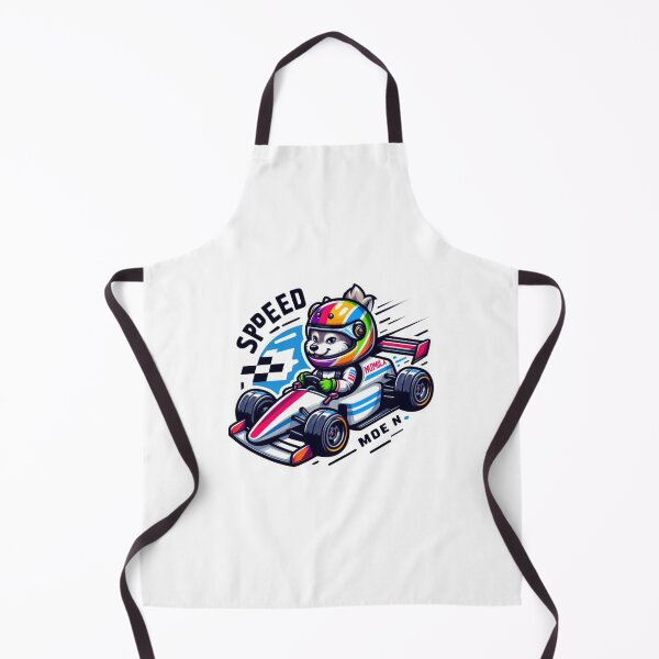 Item preview, Speed Mode Husky Racer Sticker-Cute Dog Formula Racing Cartoon designed and sold by carestazafeli.
