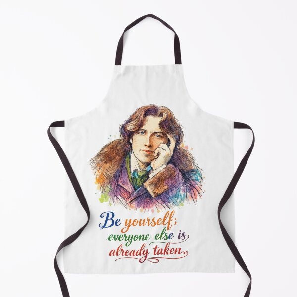 Item preview, Oscar Wilde Quote Art Print – Be Yourself Everyone Else Is Taken – Colourful Sketch Portrait Illustration – Literary Wall Art – Aesthetic Typography Poster designed and sold by Donsean22.