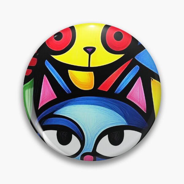 Item preview, Pop Art-Inspired Colorful Vibrant Cats Abstract Designs designed and sold by DEC02.