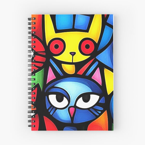 Item preview, Pop Art-Inspired Colorful Vibrant Cats Abstract Designs designed and sold by DEC02.