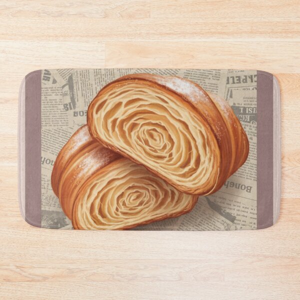 Item preview, Crispy Croissant – Vintage Gourmet Art designed and sold by HeyHas.