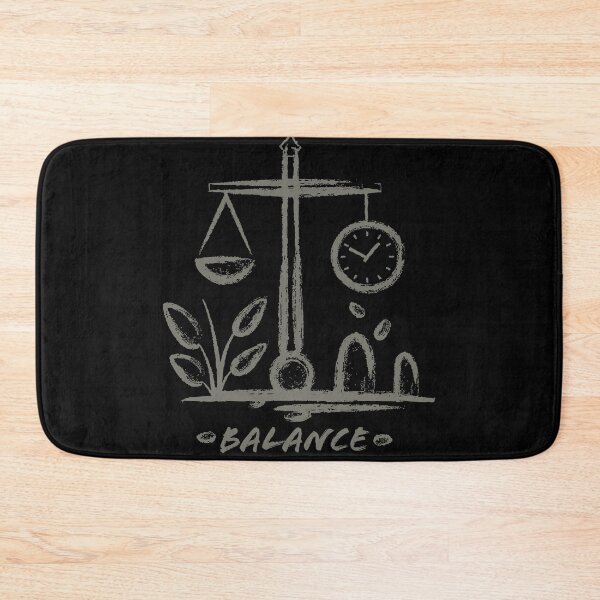 Item preview, BALANCE – Minimal Symbolic Time & Life Illustration designed and sold by zoliartdesign.