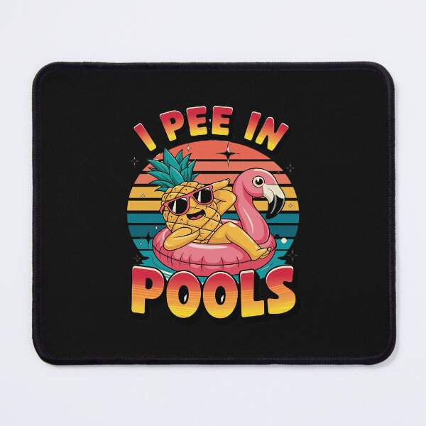 Item preview, I Pee In Pools Swimming Joke Summer Pool Party designed and sold by ReefNight.