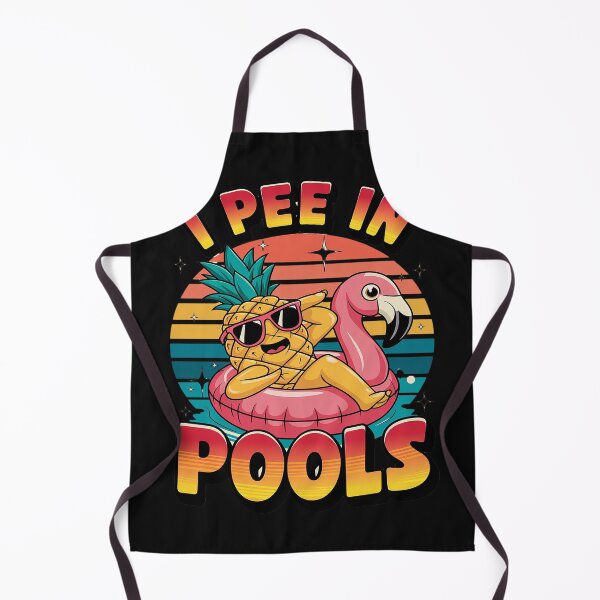 Item preview, I Pee In Pools Swimming Joke Summer Pool Party designed and sold by ReefNight.