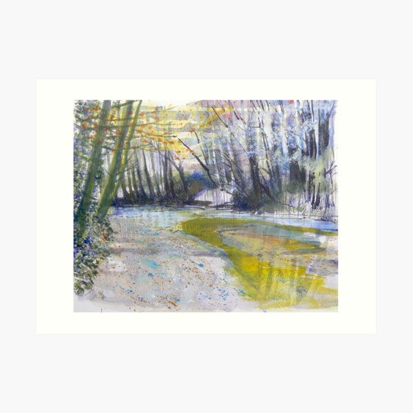 River Plym 1 Art Print