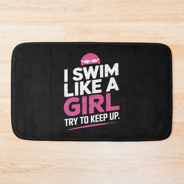 Item preview, I Swim Like A Girl Women Ladies Swimmer Swimming designed and sold by Ranicholasyy.
