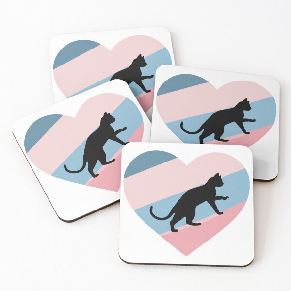 Item preview, Transgender ally cat designed and sold by MendaciousMina.
