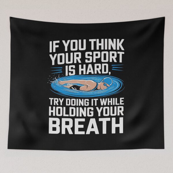 Item preview, If You Think Your Sport Is Hard Try Doing It Holding Breath designed and sold by Ranicholasyy.