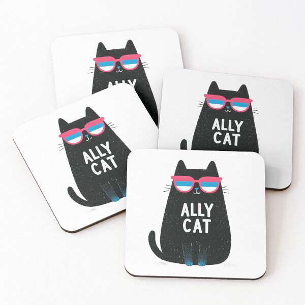 Item preview, Transgender ally cat designed and sold by MendaciousMina.