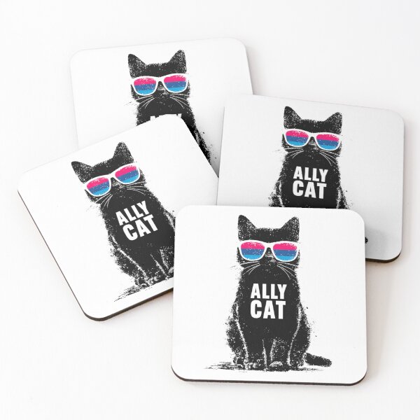 Item preview, Transgender ally cat designed and sold by MendaciousMina.
