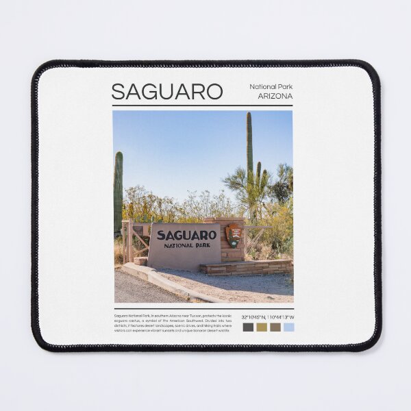 Item preview, Saguaro National Park - Arizona designed and sold by StudioRedKoala.