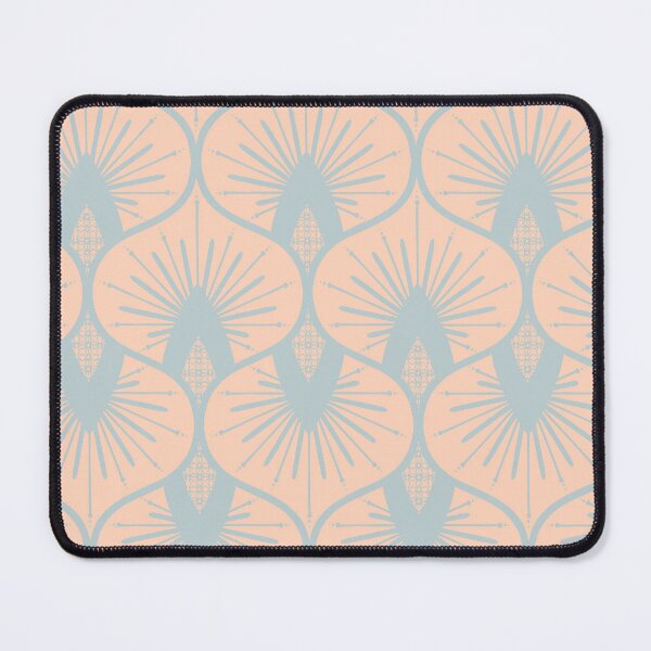 Item preview, Ogee Sunburst - Solaria - blue Soft Pink designed and sold by Stephanie Fiona Design.