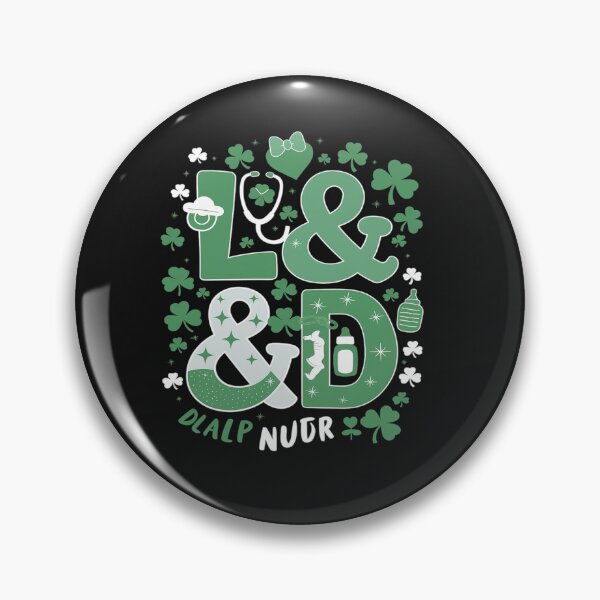 Artikelvorschau, Irische Geburtshelferinnen, L D Nurse, St. Patrick's Day entworfen und verkauft von Sutvaomom.