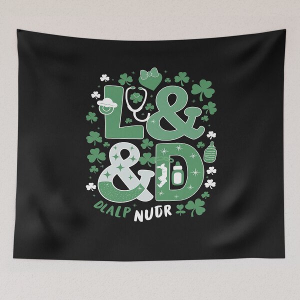 Item preview, Irish Labor And Delivery Nurses L D Nurse St Patrick's Day designed and sold by Sutvaomom.
