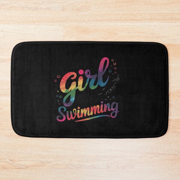Artikelvorschau, Einfach ein Mädchen, das Schwimmen liebt – Schwimmerin entworfen und verkauft von Sutvaomom.