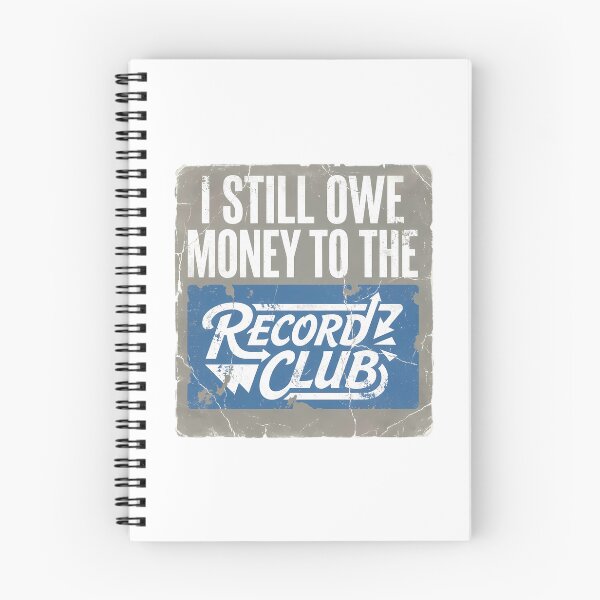Item preview, I Still Owe Money Record Club Retro Vintage Aesthetic designed and sold by chattsuede.