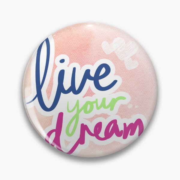 Item preview, Live dream sticker designed and sold by Made by Vishwa.