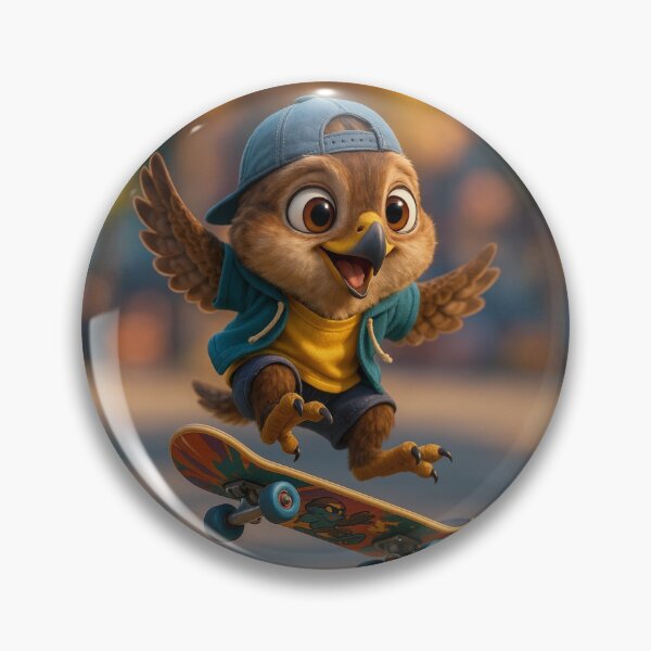 Item preview, Skater Swainson’s Hawk designed and sold by Sillytoe.
