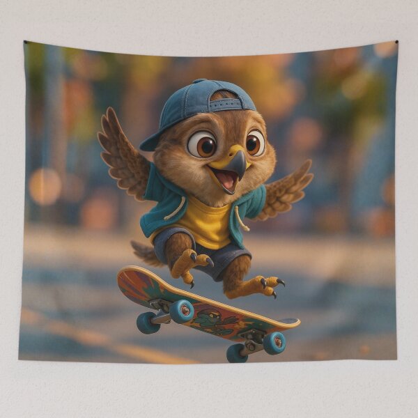 Item preview, Skater Swainson’s Hawk designed and sold by Sillytoe.